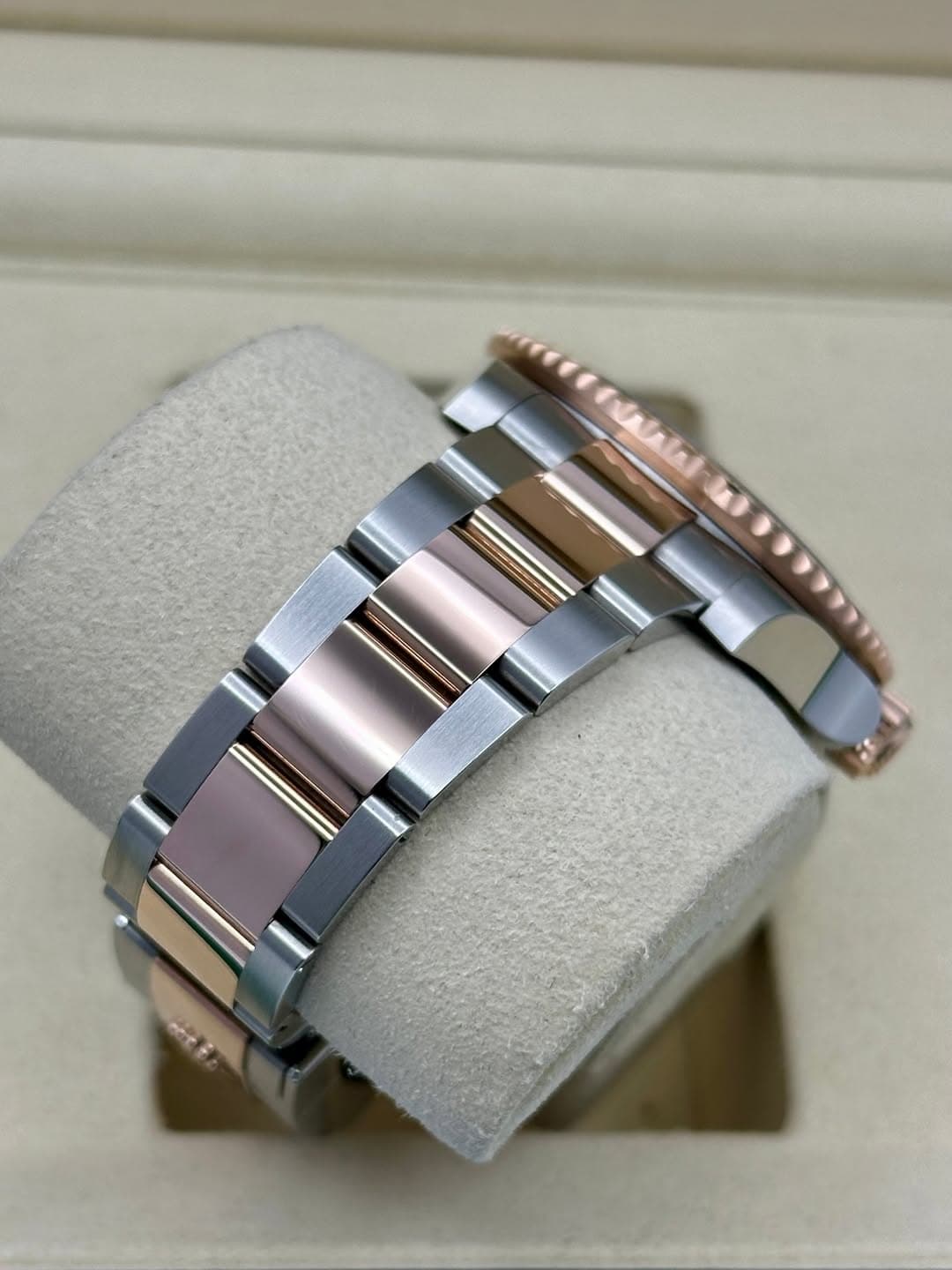 May be an image of wrist watch and jewelry
