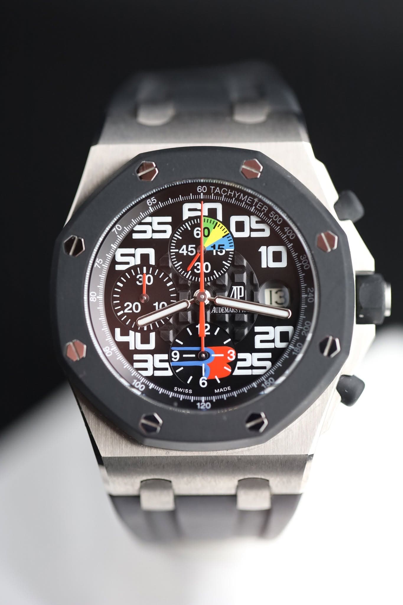 May be an image of digital watch and text