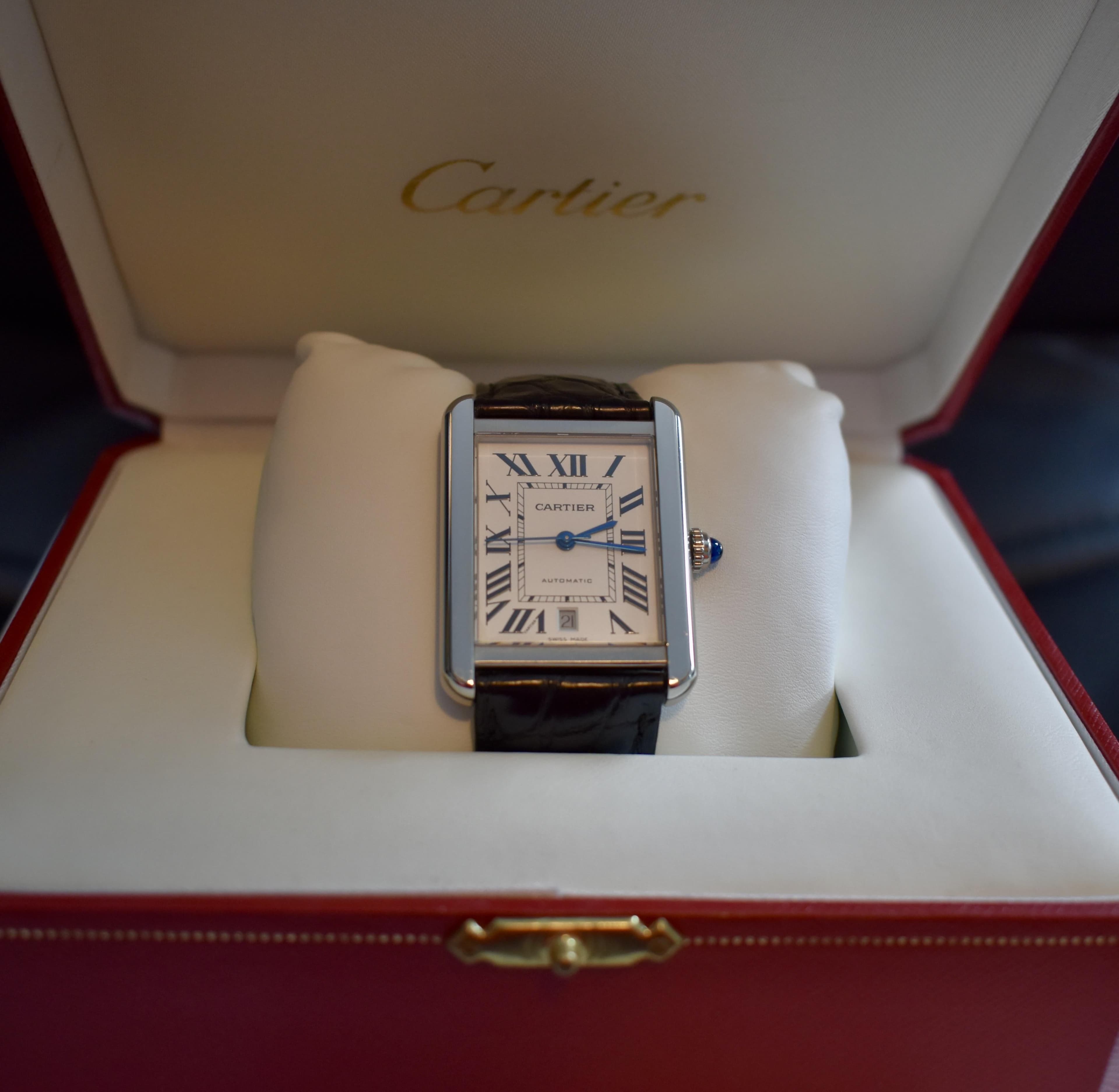 FOR SALE - Cartier Tank Solo XL Automatic - SUPER CLONE image