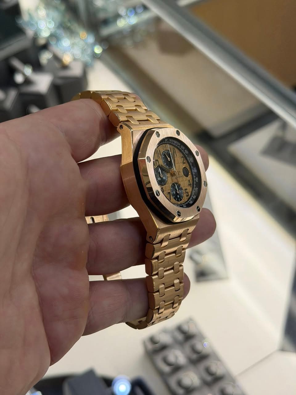 May be an image of wrist watch