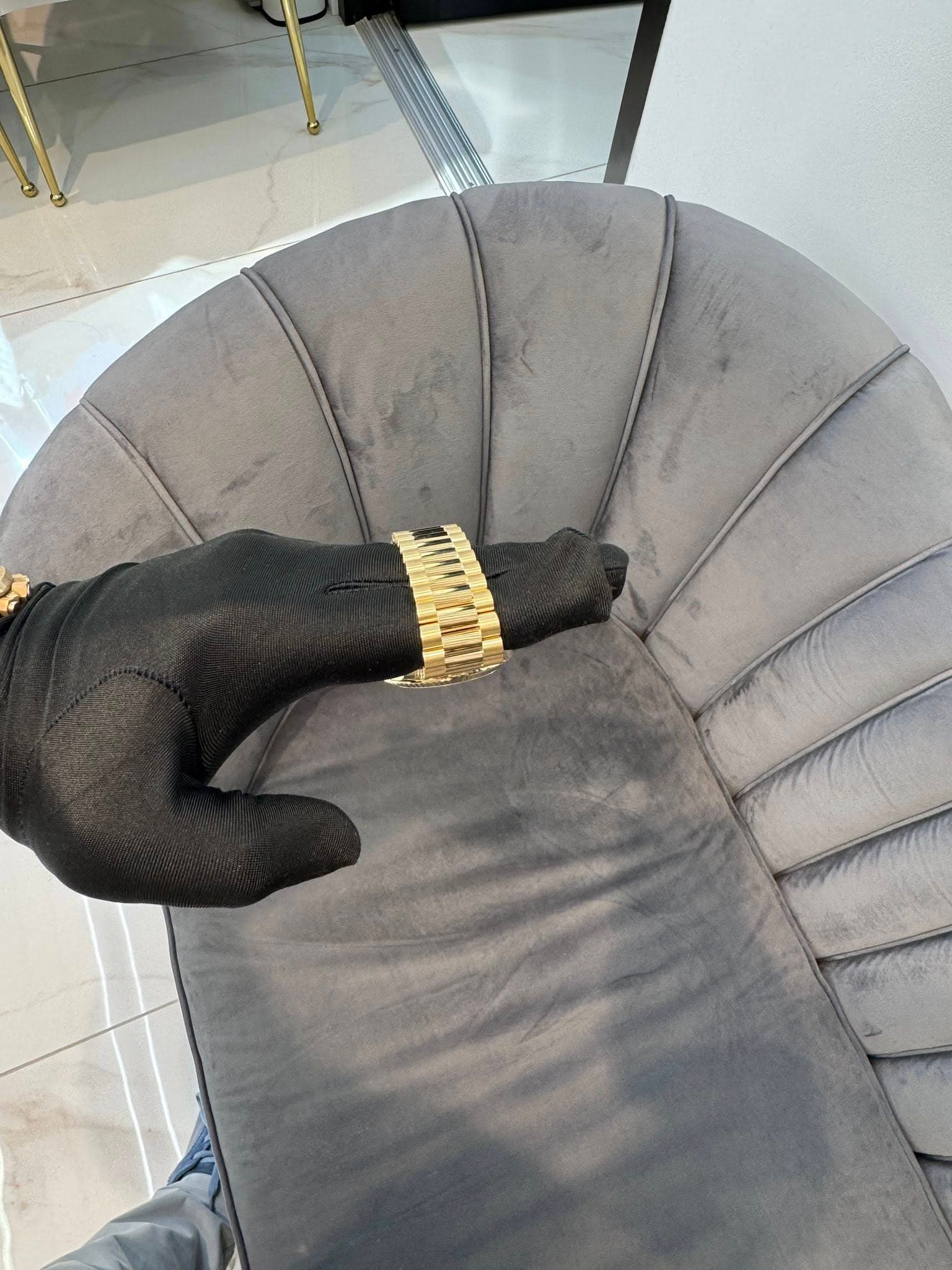 May be an image of leather