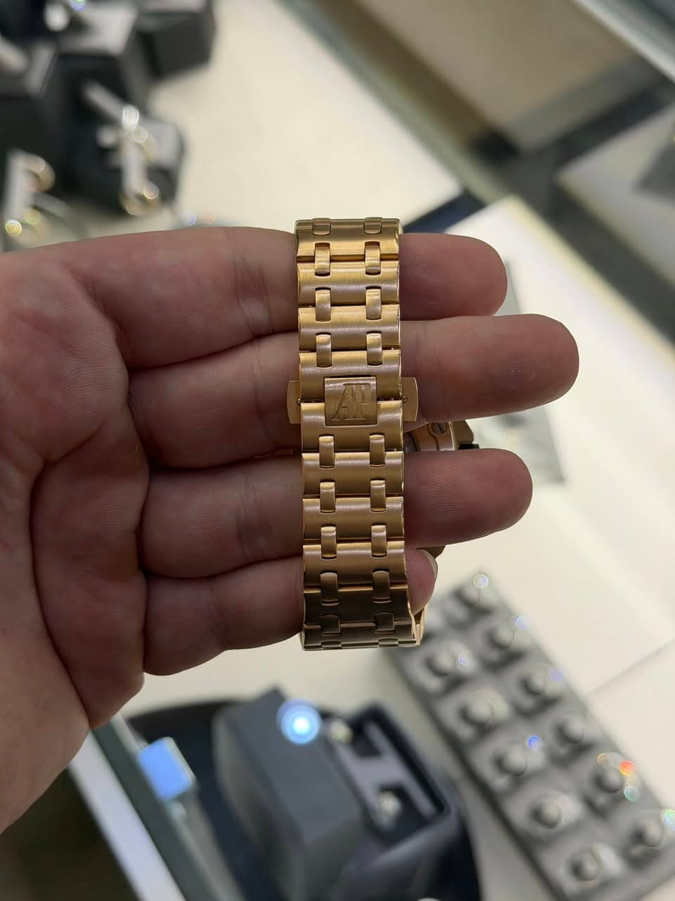 May be an image of wrist watch