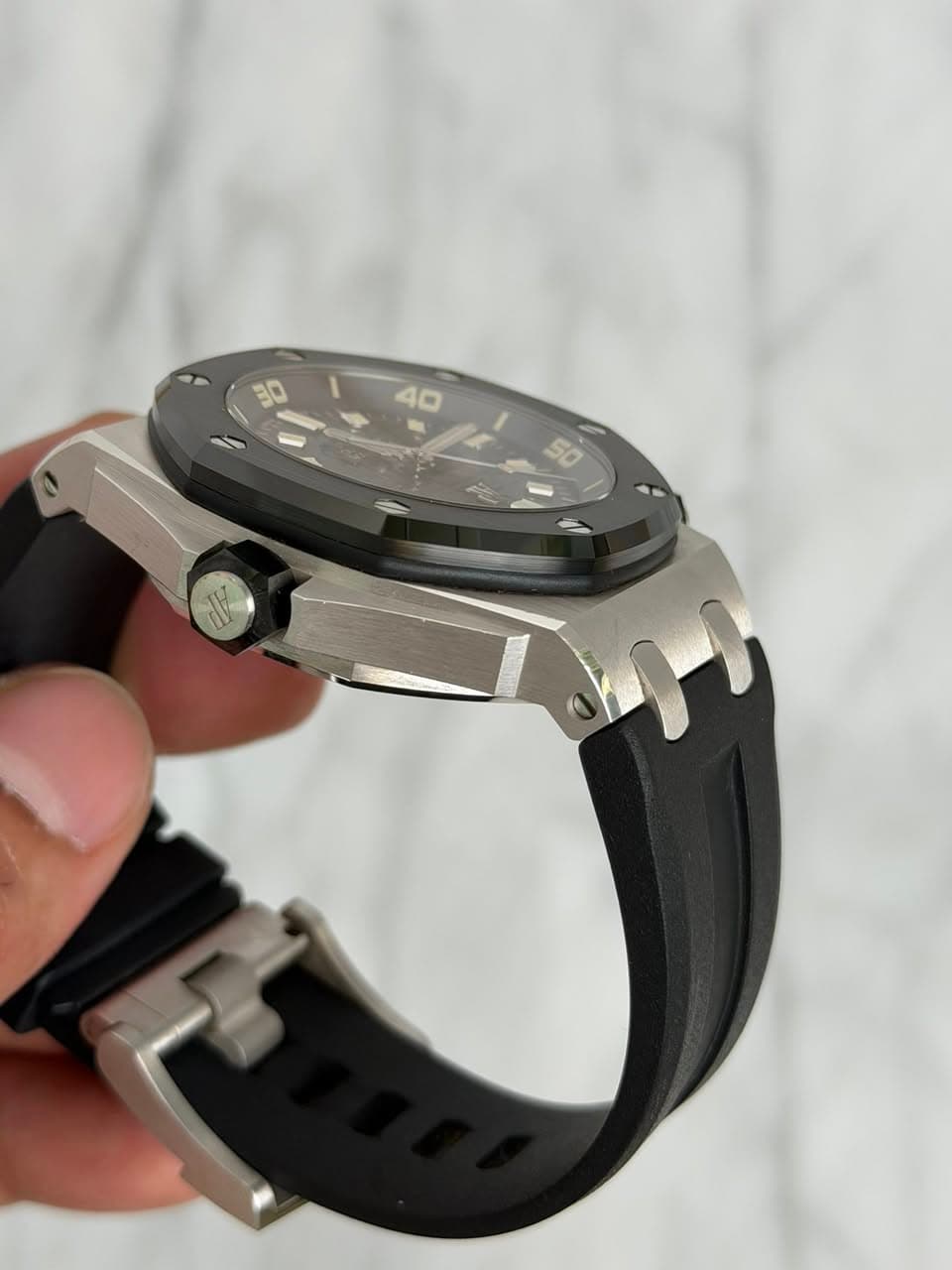 May be an image of digital watch and text
