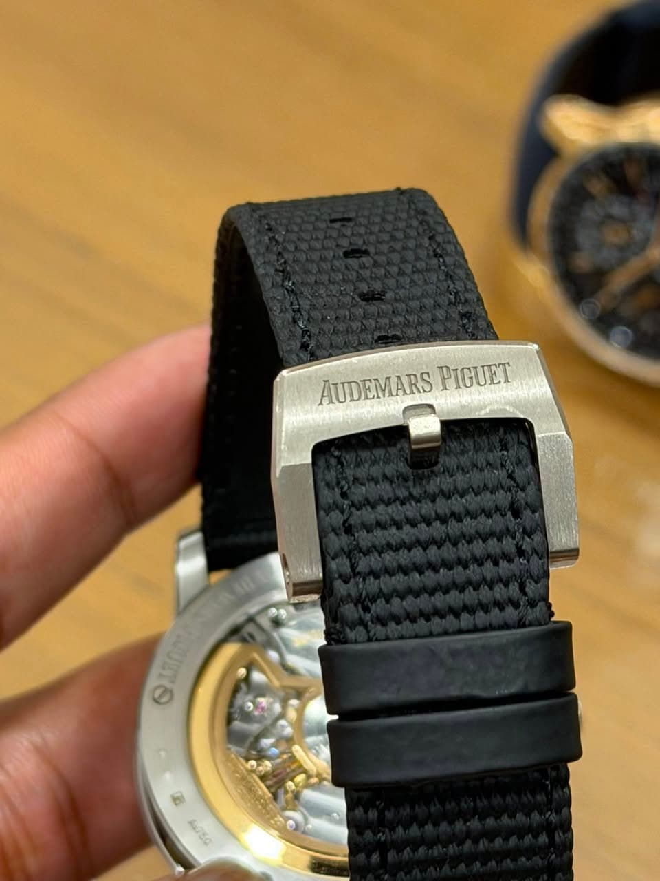 May be an image of digital watch and text