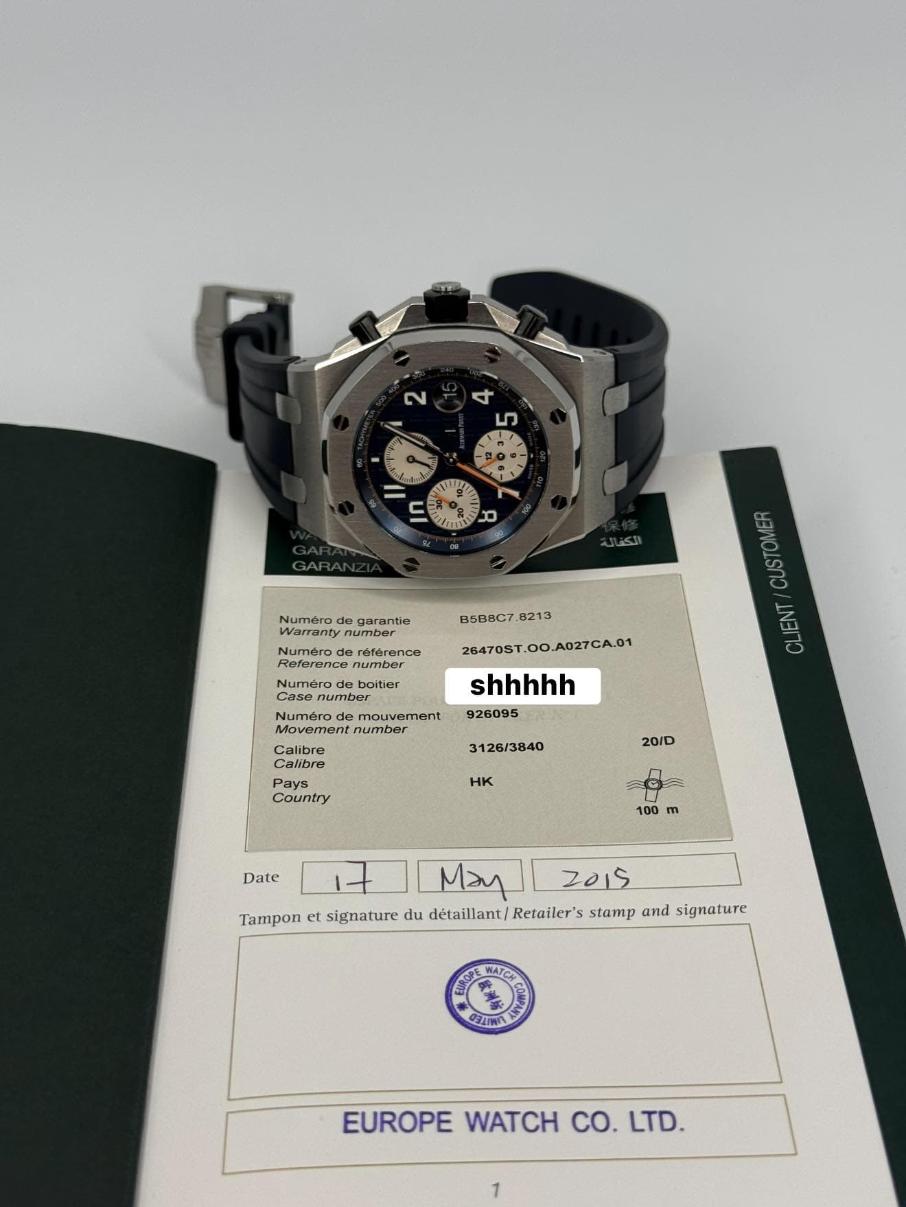 Audemars Piguet Royal Oak Offshore Selfwinding Chronograph, photo 4