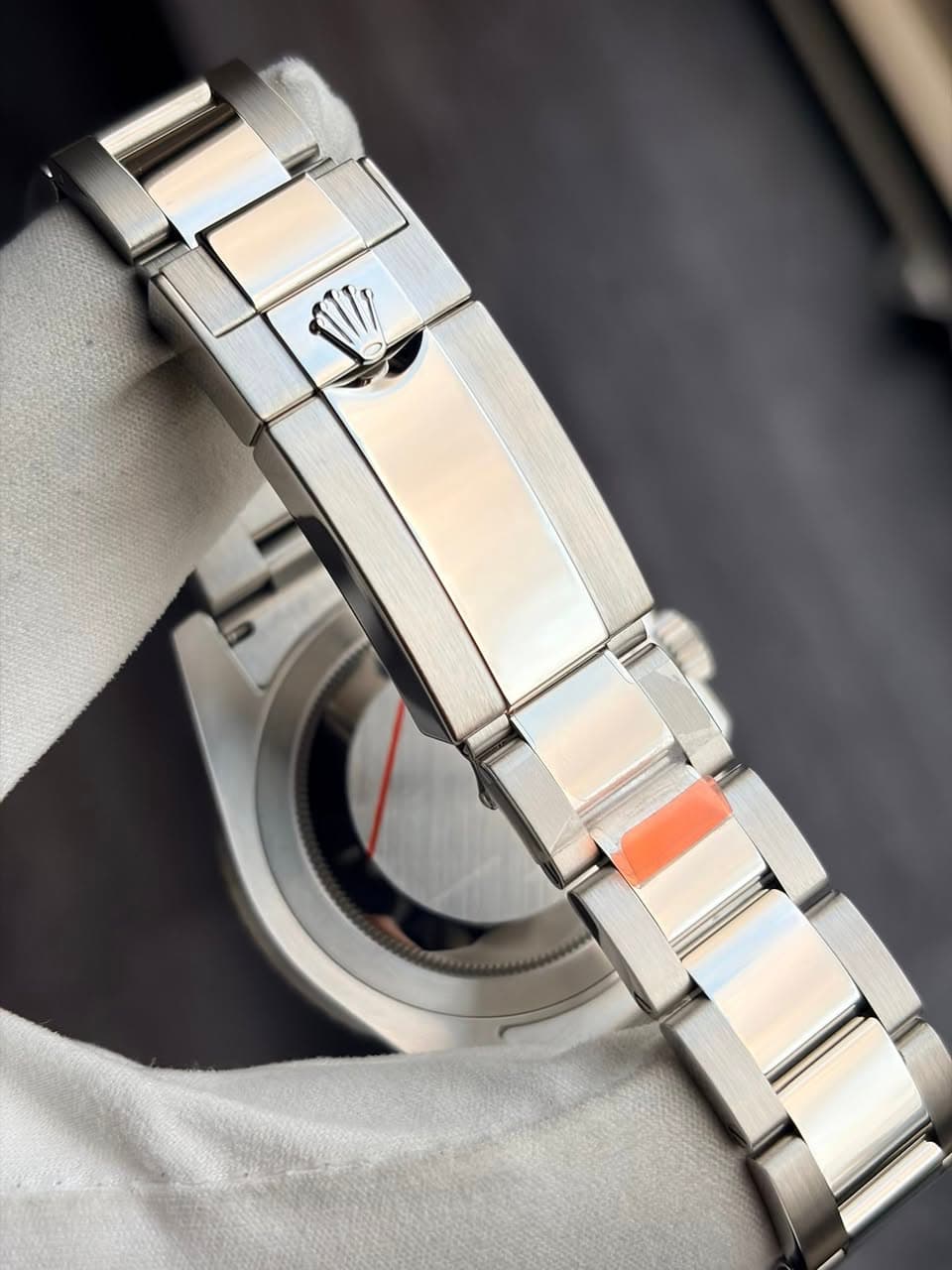 May be an image of wrist watch