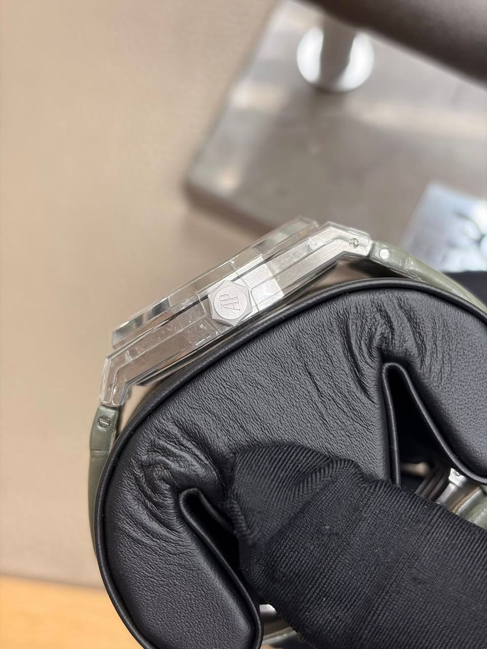 May be an image of wrist watch