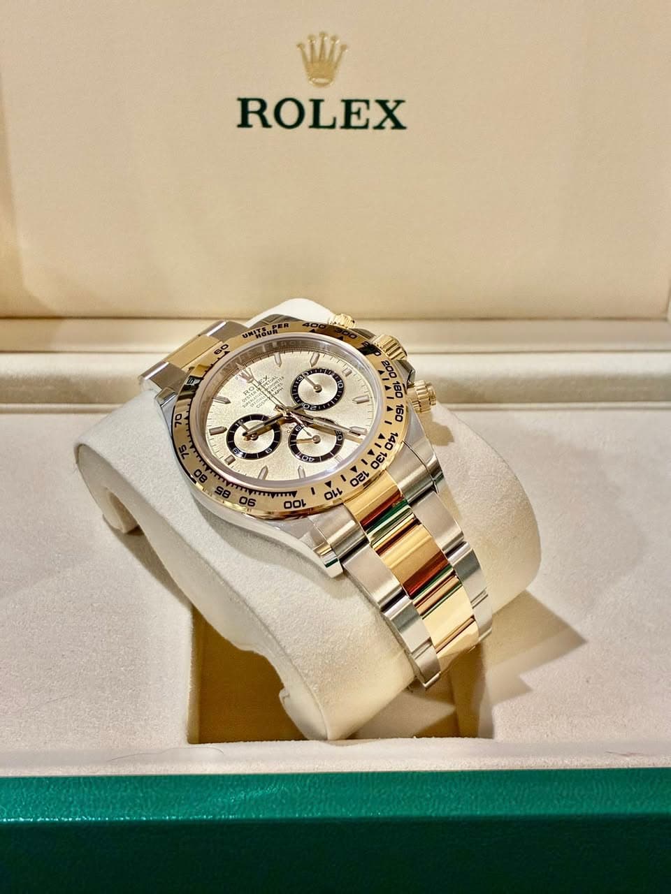 May be an image of wrist watch and text