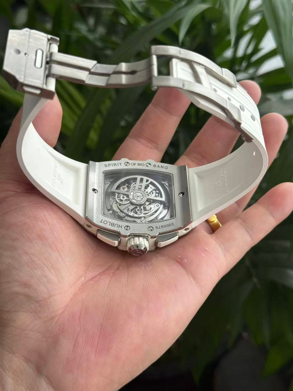 May be an image of digital watch and text