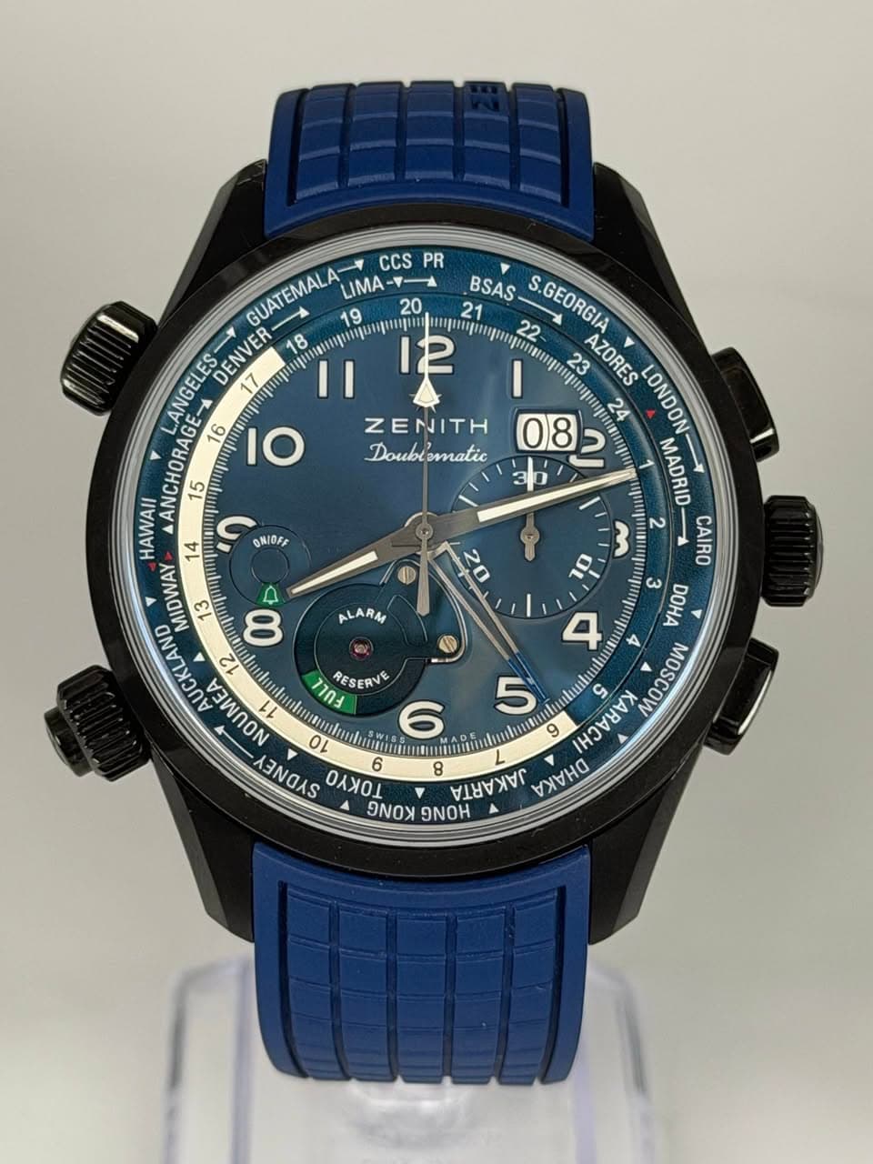 May be an image of wrist watch and text