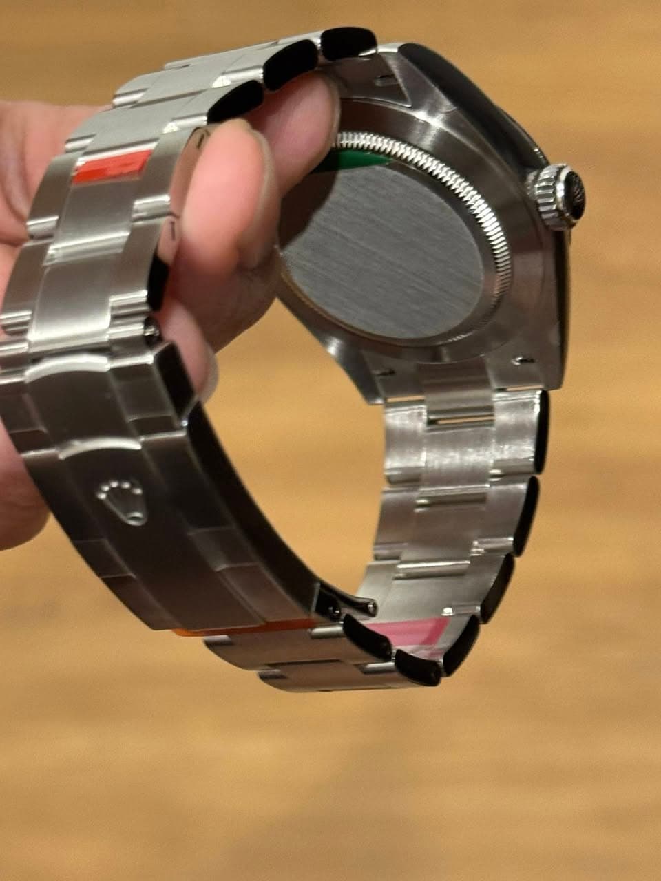 May be an image of wrist watch
