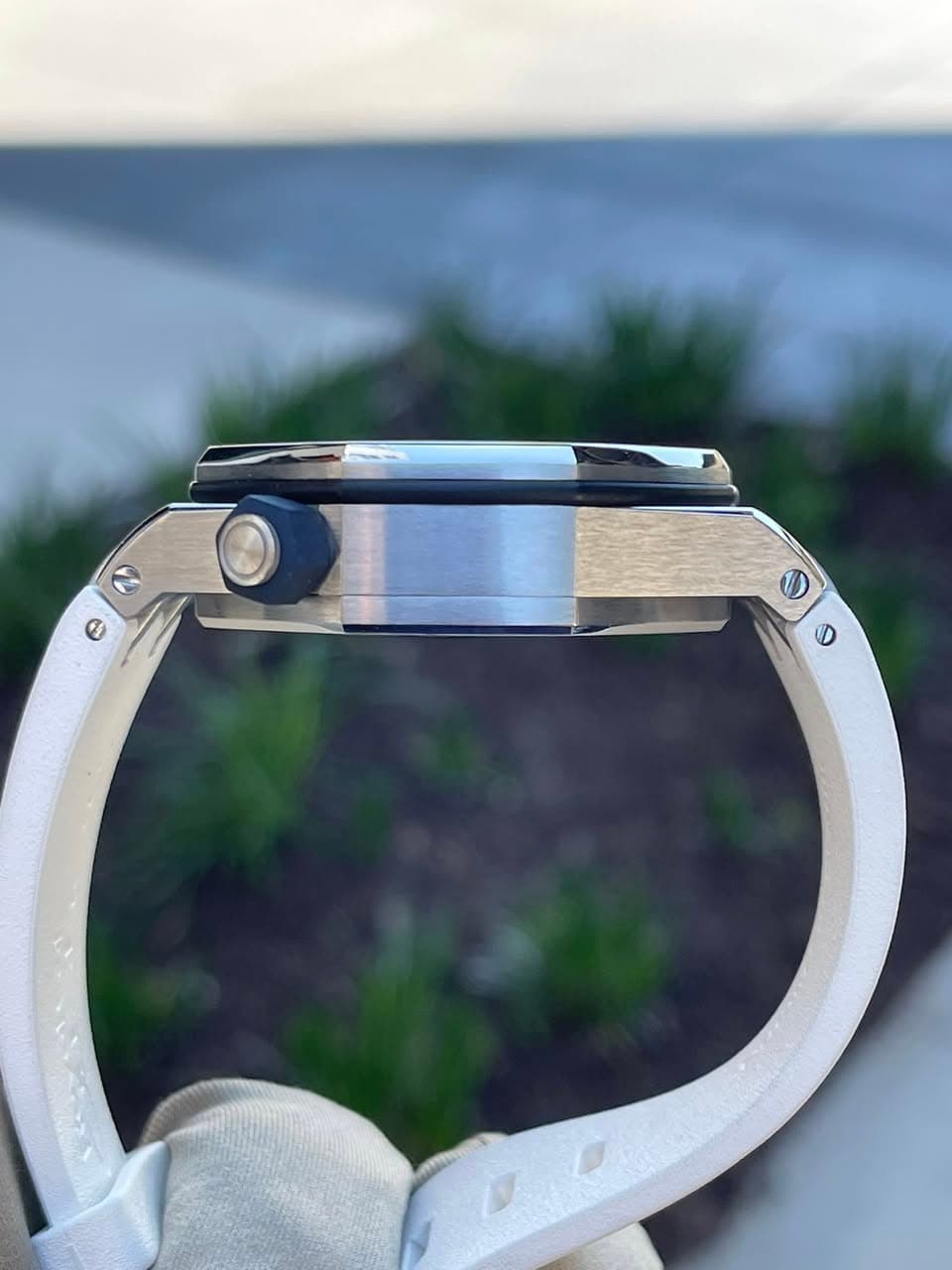 May be an image of wrist watch