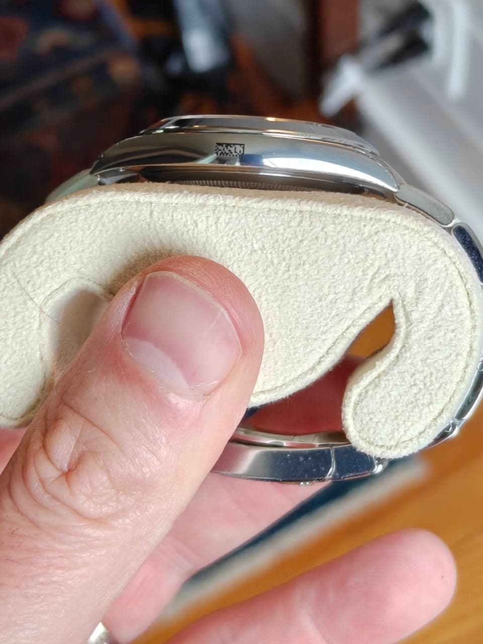 May be an image of wrist watch