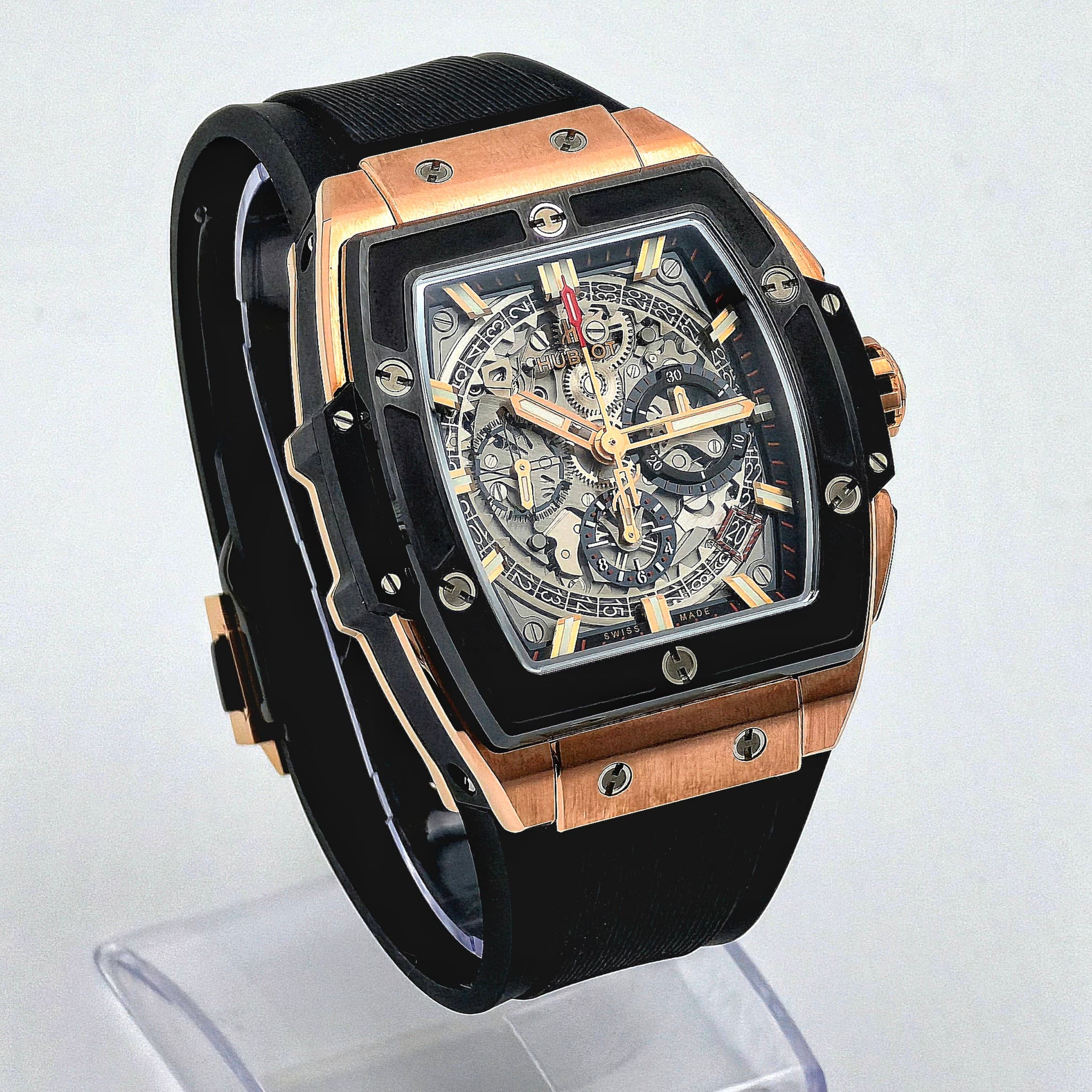 May be an image of wrist watch and text