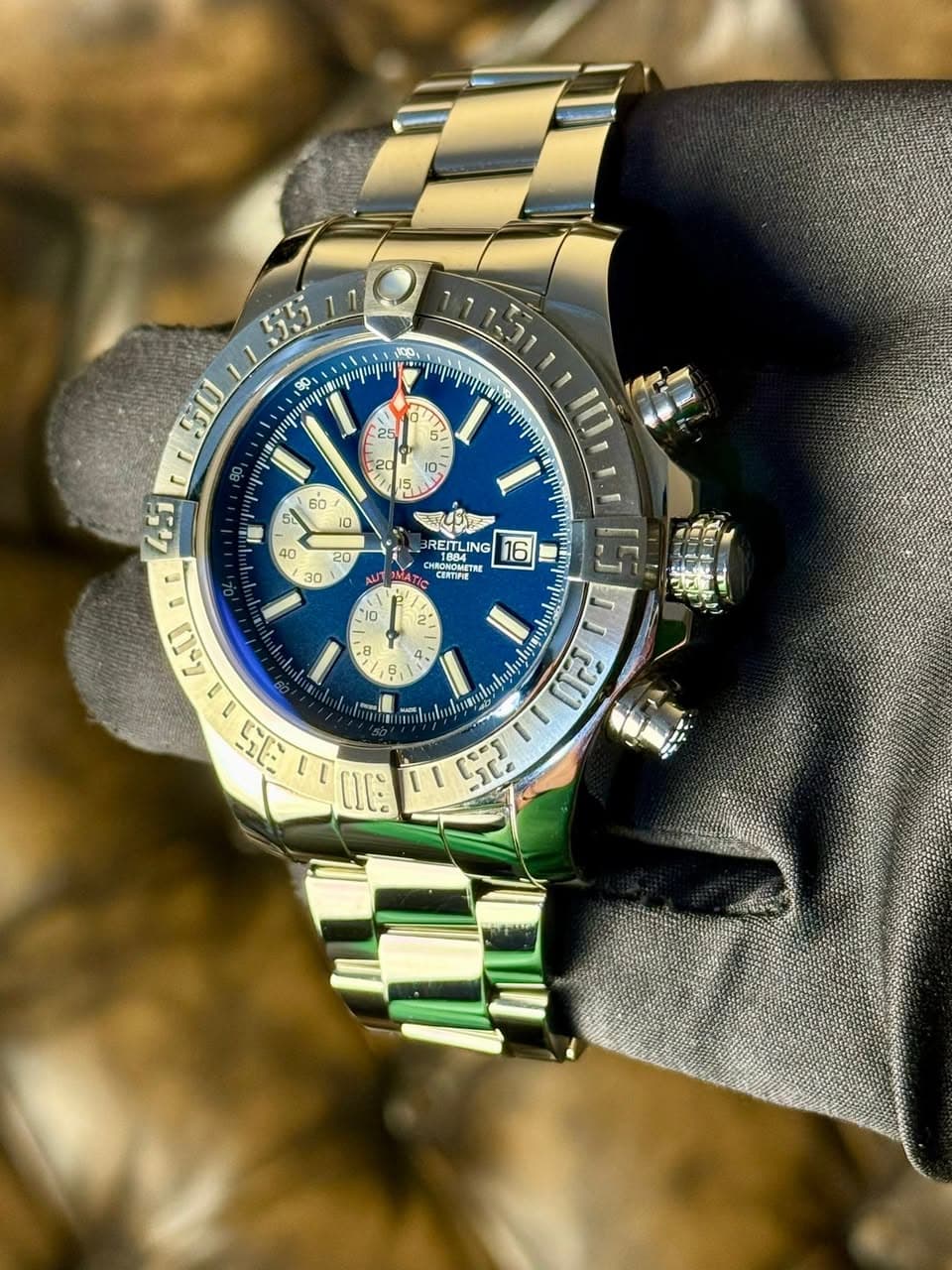 May be an image of wrist watch and text that says 'op. መማጣባት ST0 ٢ REITLI 1884 ING 1864 NOMETE CERTIPA ั MA 16 10 2" 8 15 1 ی 6 A T 0 4 1755 In شرر'