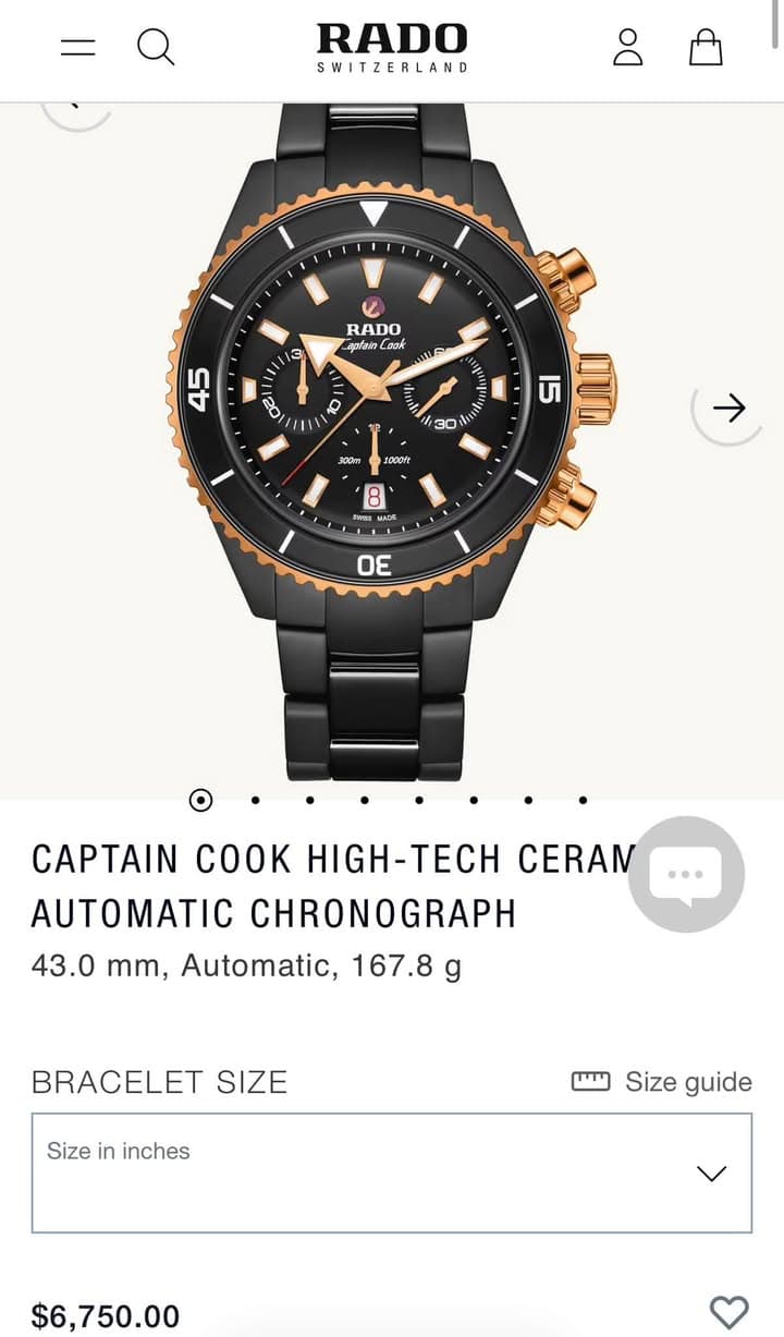 May be an image of digital watch and text that says 'RADO SWITZERLAND ૯ RADO RADO aplanC of 3 45 00 O 30 frah 100m 1000rT 15 DI 8 B SYO MACK 30 CAPTAIN K HIGH- HIGH-TECH TECH CERAN…