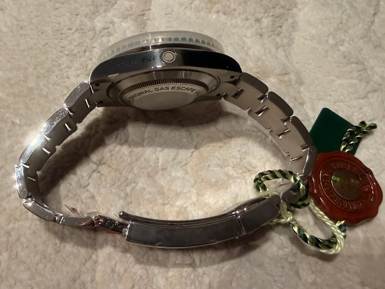 May be an image of wrist watch