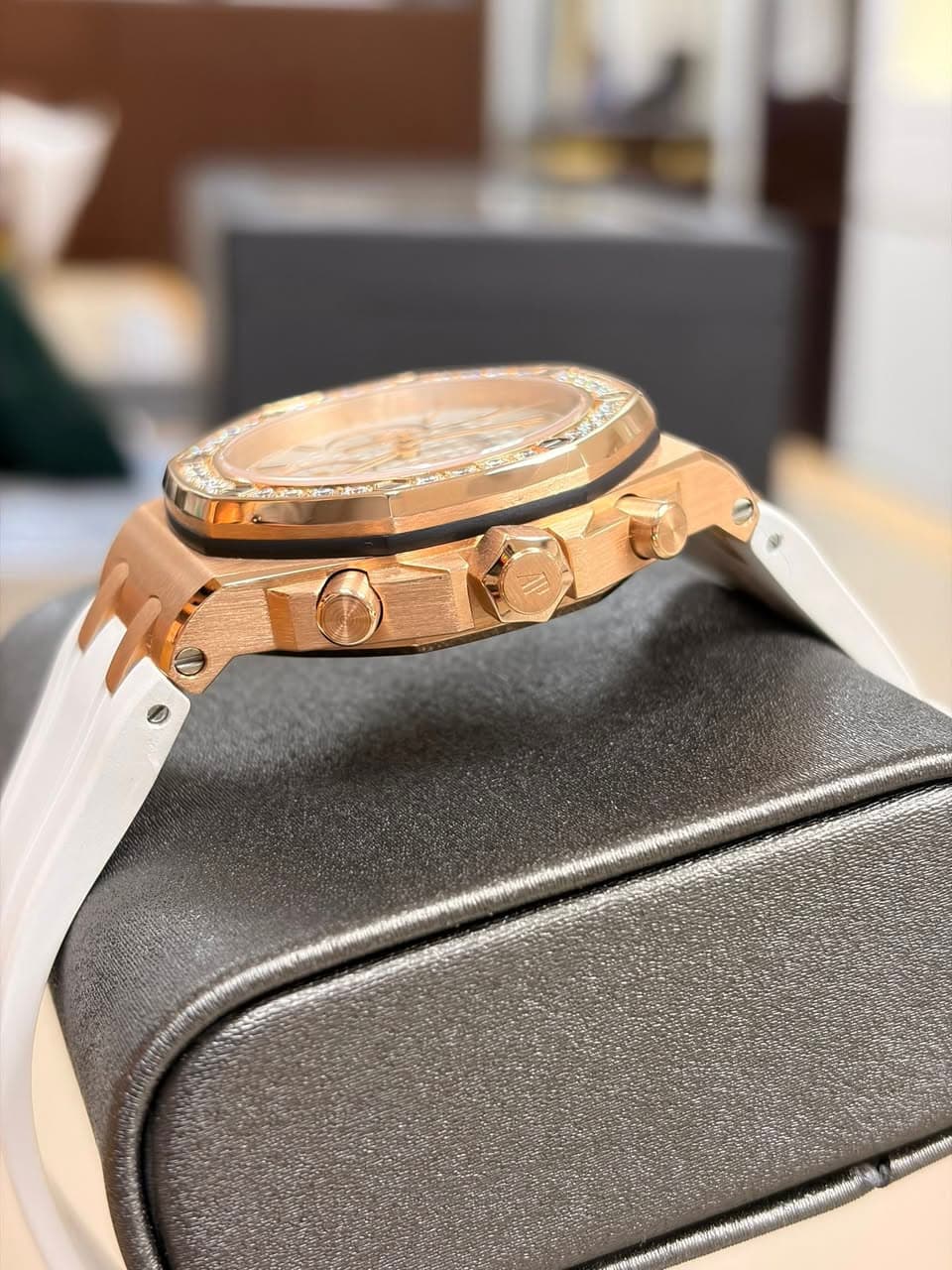 May be an image of wrist watch