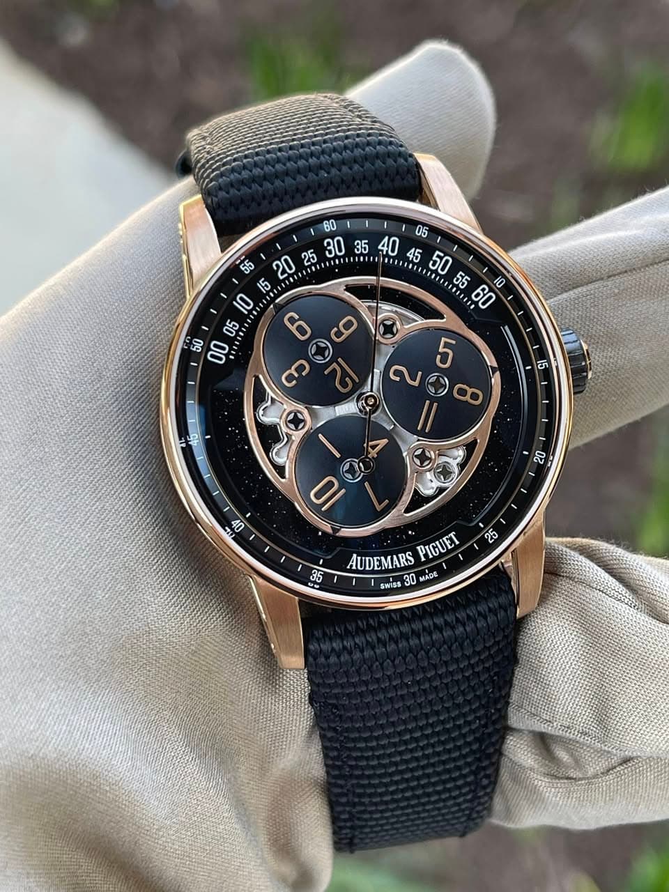 May be an image of wrist watch and text
