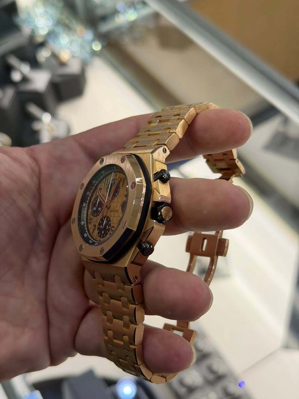 May be an image of wrist watch