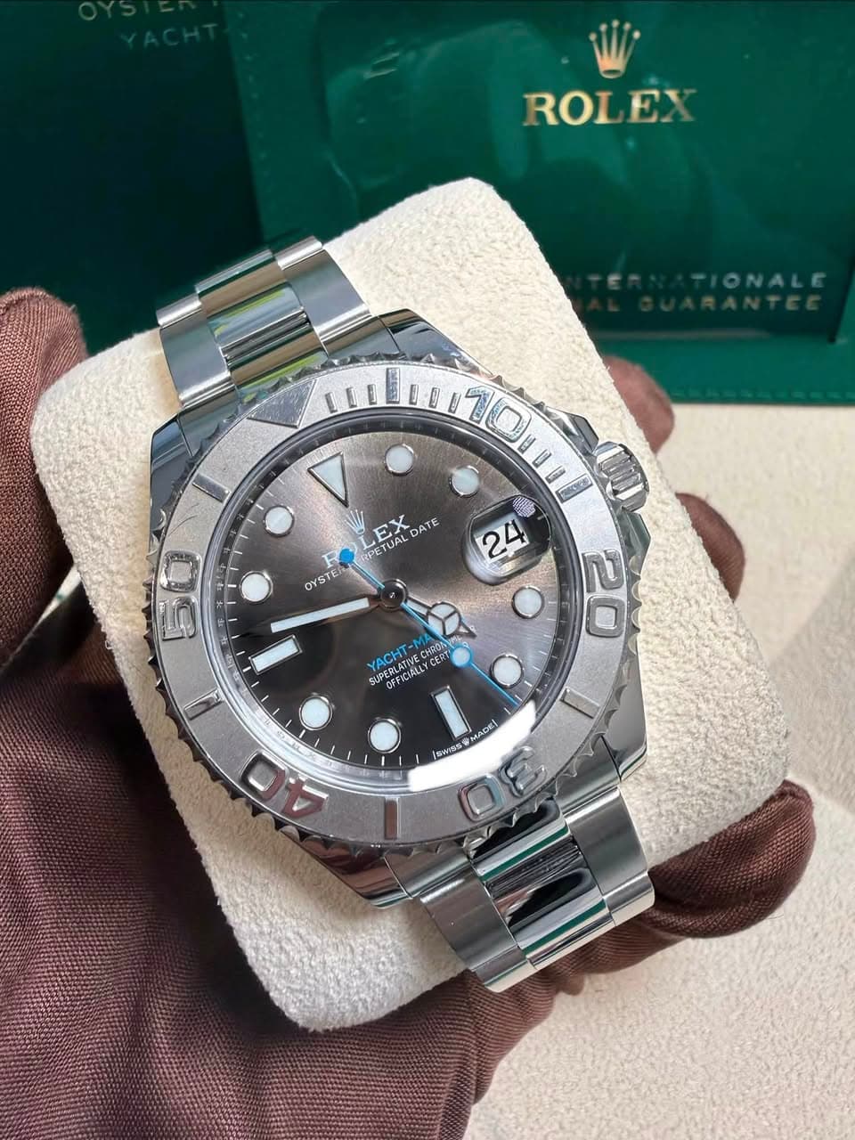 May be an image of wrist watch and text