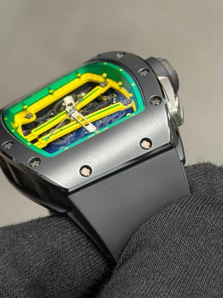 May be an image of wrist watch and text