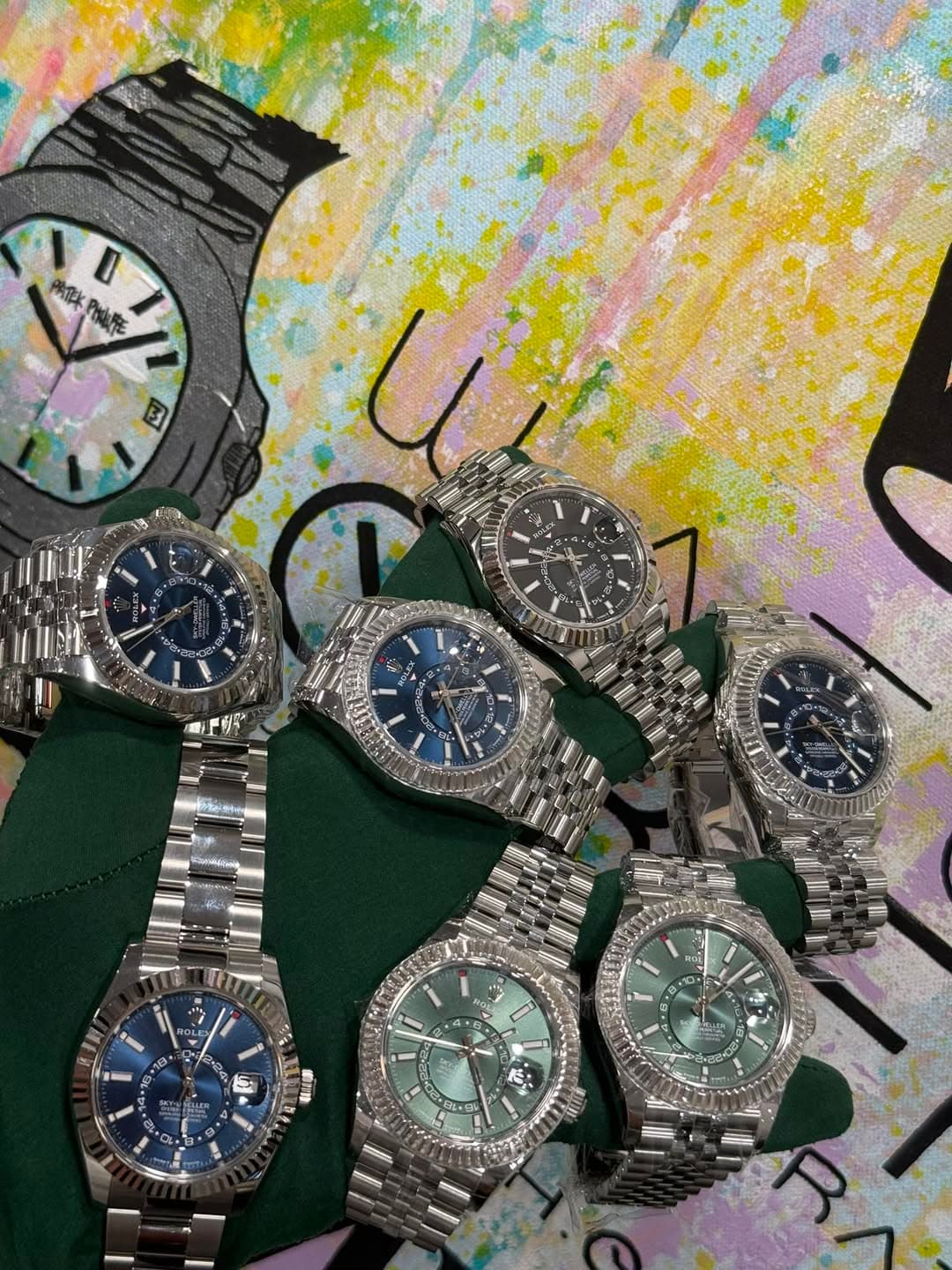 May be an image of wrist watch and text