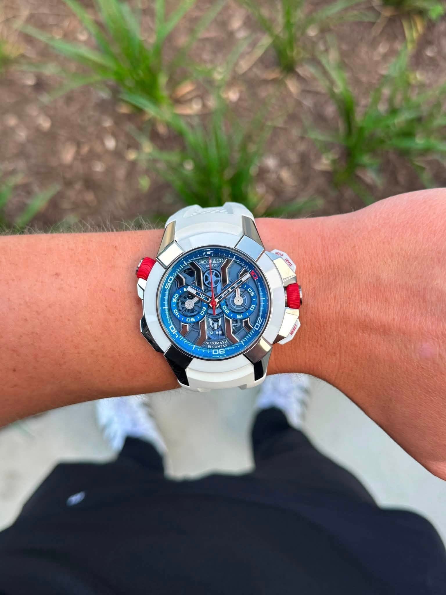 May be an image of digital watch and text