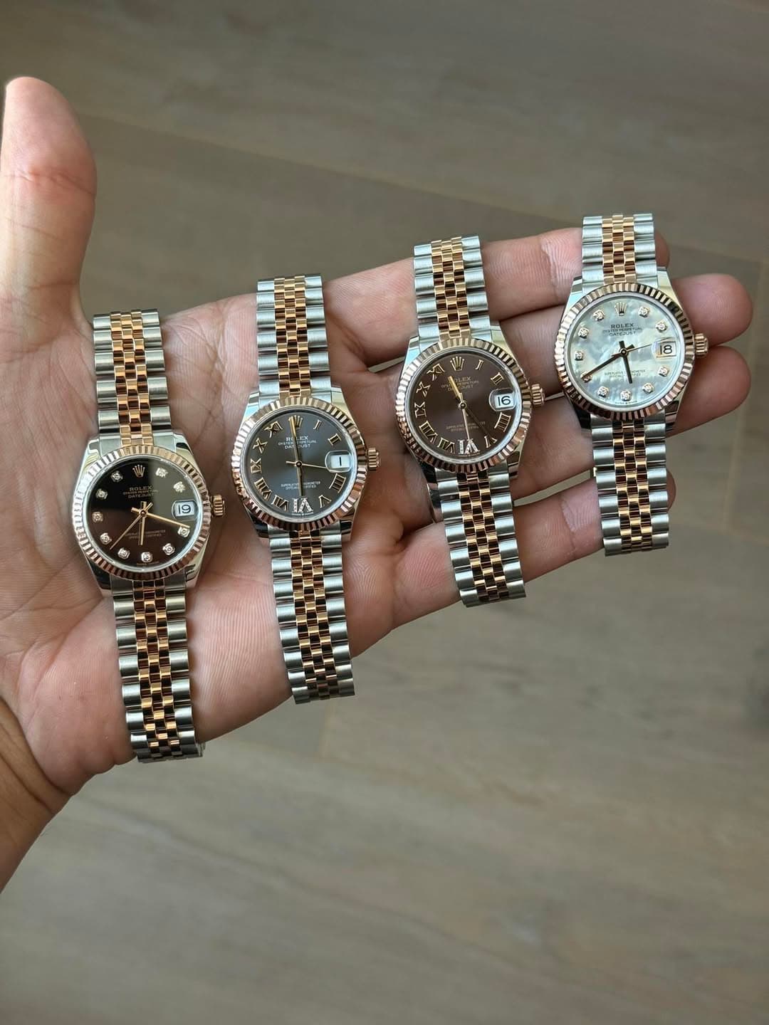 May be an image of wrist watch and text